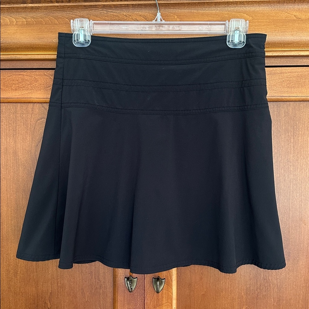 Athleta Classic Everyday Active Skirt Skort Black Women’s Size 8